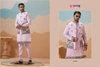 Vantara by Shubhvastra Viscose Silk Mens Kurta With Koti Bottom Wholesale Online